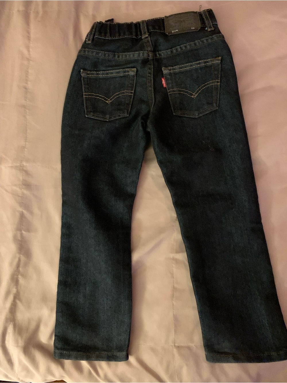 Levi's Men's Straight Leg Dark Blue Jeans
